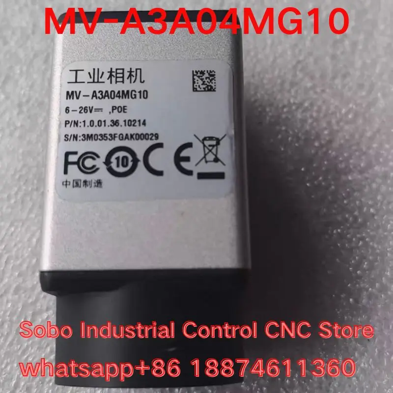 Second-hand test OK Dahua MV-A3A04MG10 Black and White Industrial Camera HD 10 megapixel Area Array Camera