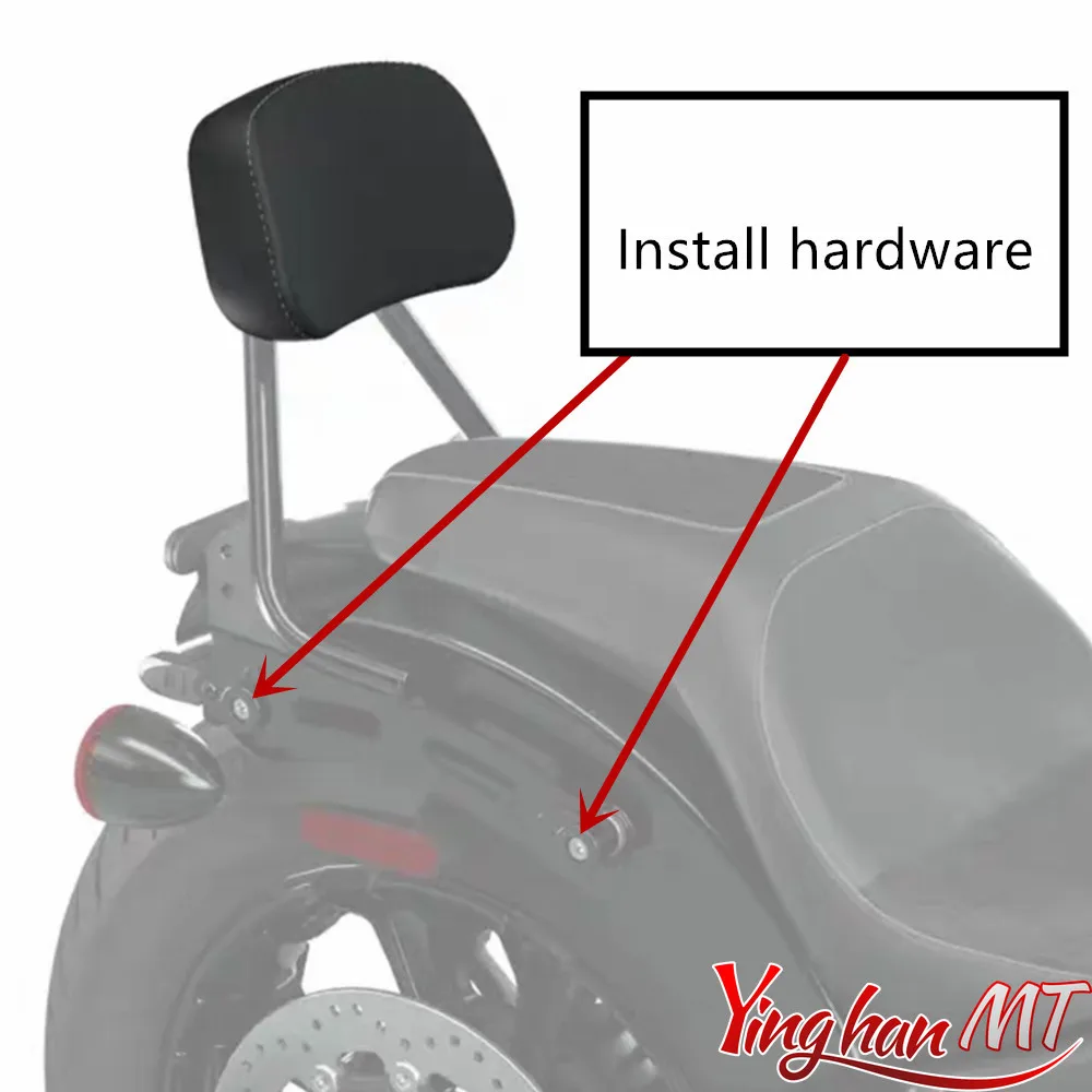 For Indian Sport Scout /101 Scout /Super Scout Classic Sixty Bobber Limited 25-26 Quick Release Saddlebag Mounting Spools Kit