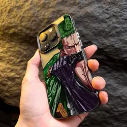 Ones Pieces Anime Z-Zoro Phone Case for Apple iPhone 15 Pro Max 16 Pro 14 Pro 13 12 11 Pro Max 14 Plus Protective Soft Shell