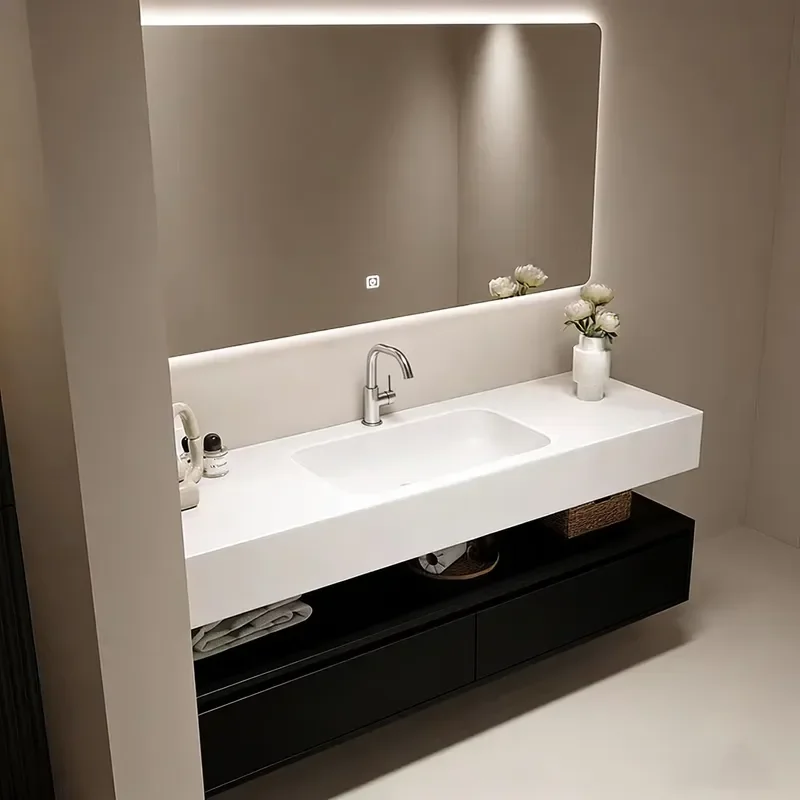 Foldable Bedroom Furniture Makeup Console Modern Adjustable Mirror Vanity Table with Drawer Eco-Friendly