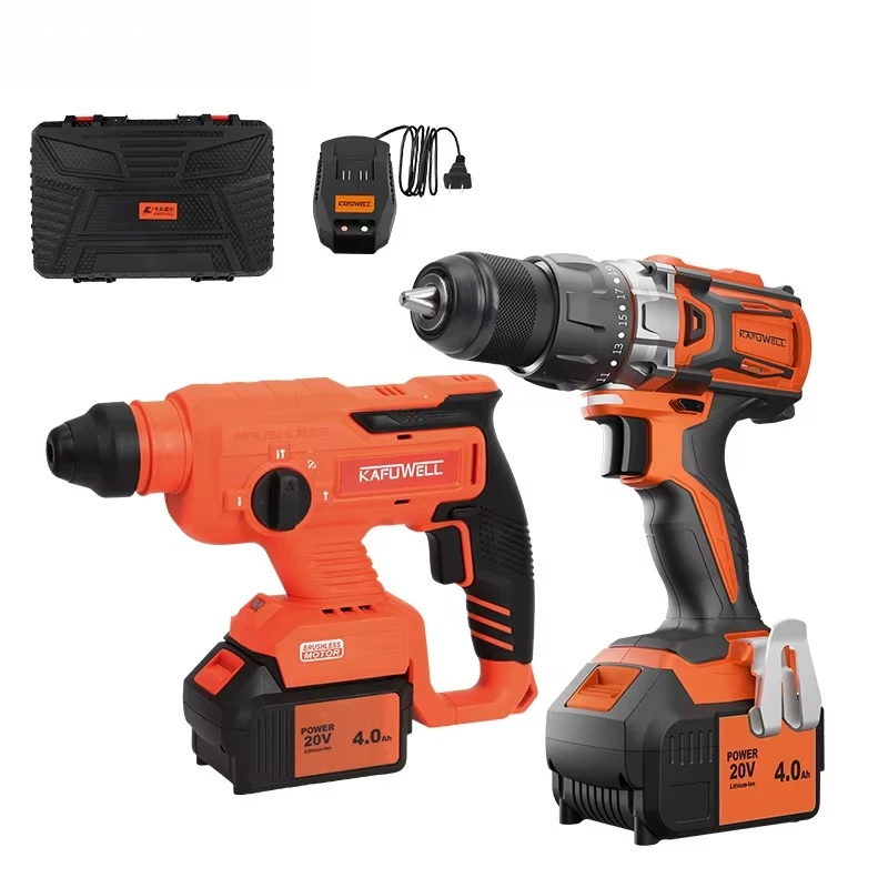 PA4543H China Cordless 20v Power Tools Set_ Cordless Drill Set Impact Hammer/Electric Drill Combo Power Tools Kits