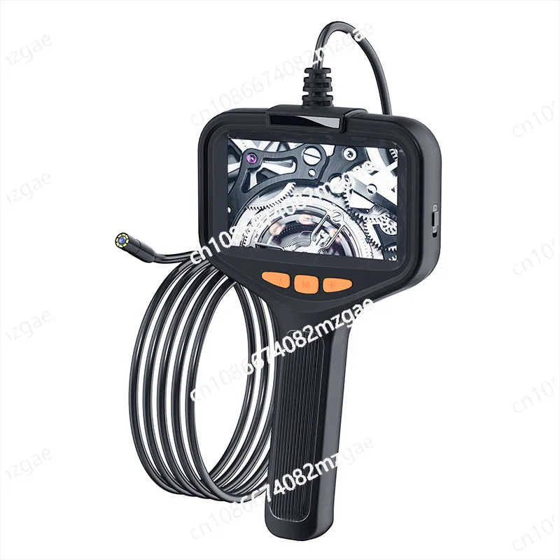 5.5mm high-definition handheld convenient car inspection instrument with screen, 8mm lens pipeline camera, industrial endoscope