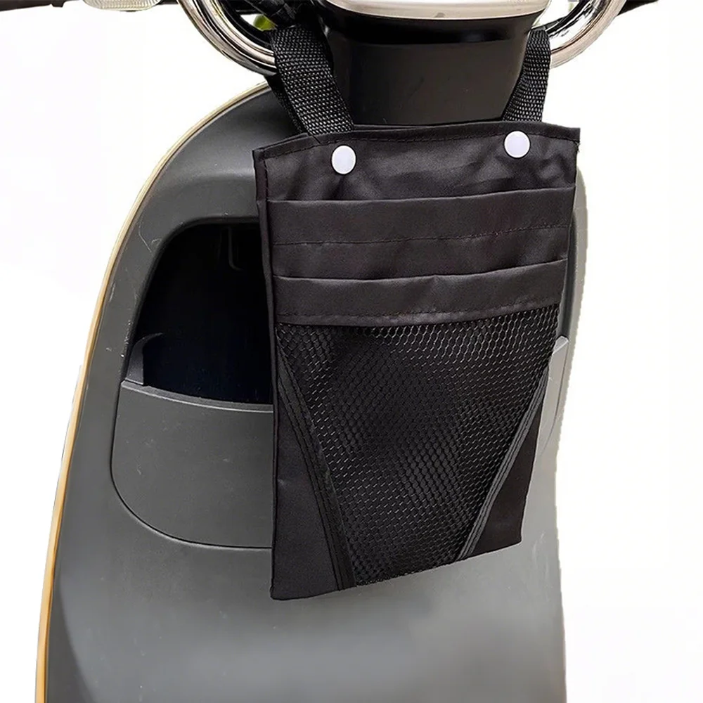 سلة دراجة متعددة الأغراض قابلة للفصل مقاومة للماء سلة أمامية للدراجات البخارية ملحقات حقيبة تخزين الدراجات