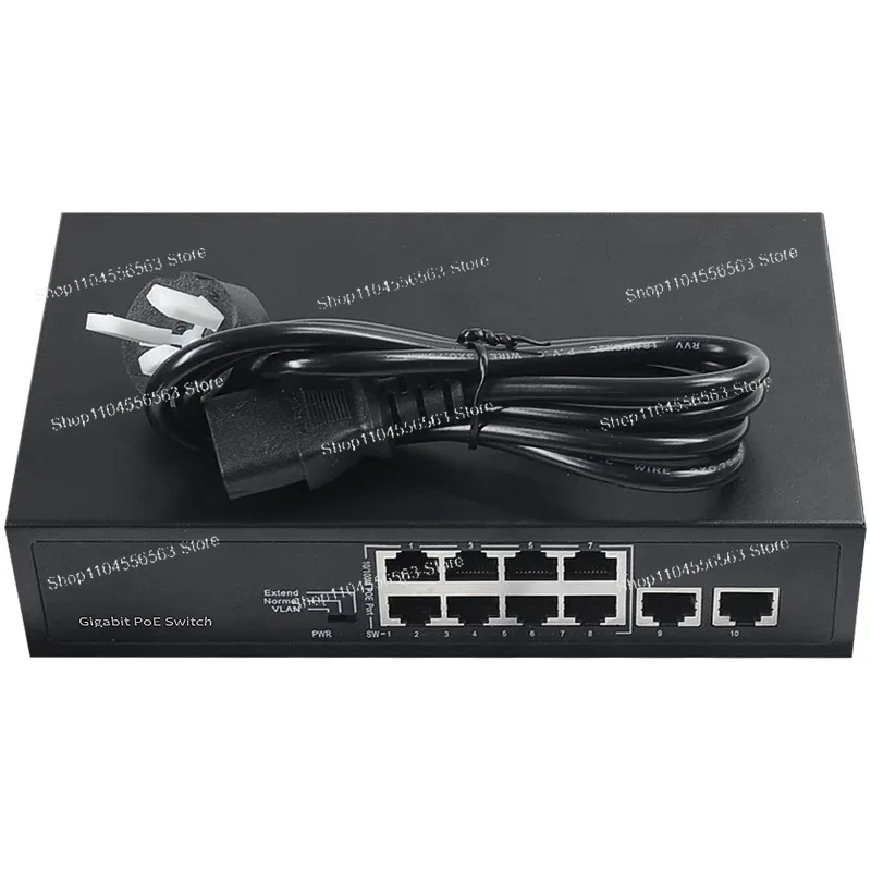 Gigabit 8 Port POE Ethernet Switch Rack Mount Enterprise Switch