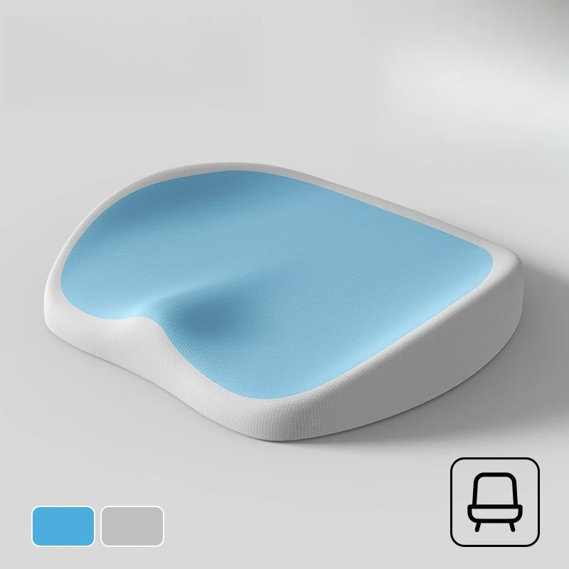 

Подушка для сиденья из пены с эффектом памяти для офисного кресла, медленно восстанавливающая форму, комфортная подушка для студентов, для длительного сидения, с эффектом подъема ягодиц