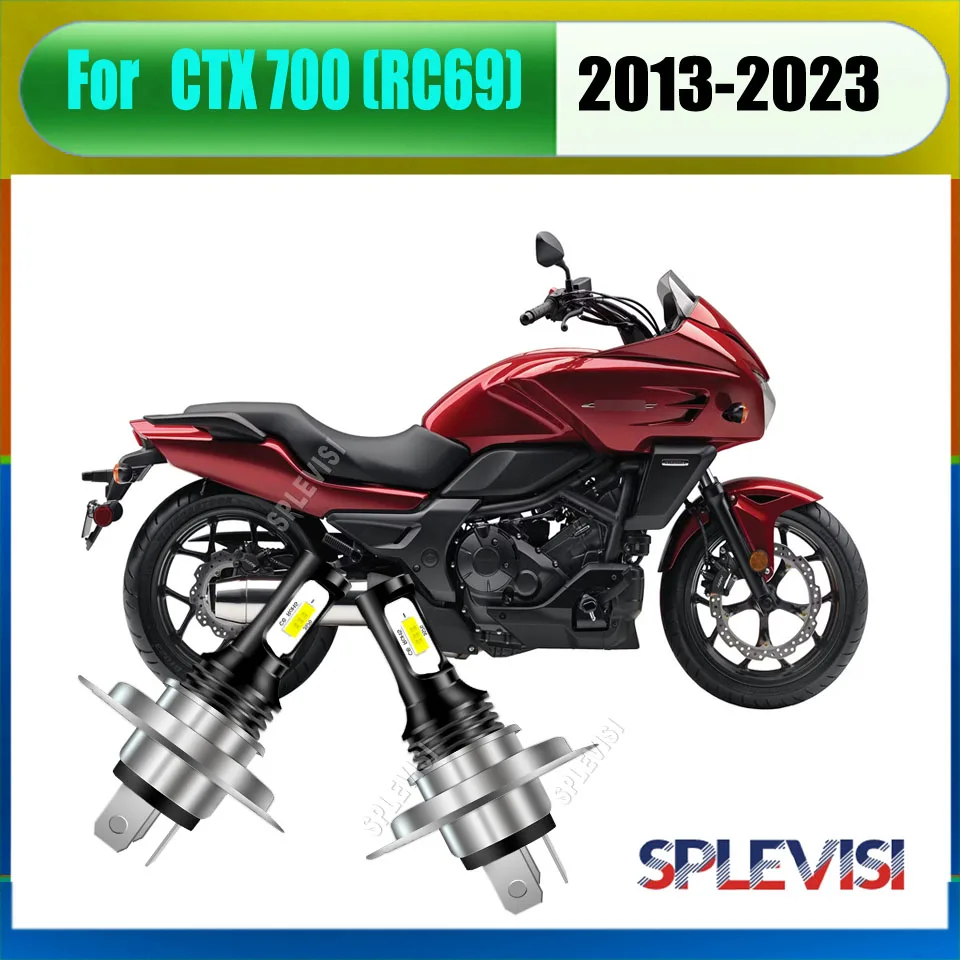 

H4 HB2 LED Whtie Headlight Bulb-using the same perfect beam pattern as halogen For Honda CTX 700 (RC69) 2013 2014 2015 2016-2023
