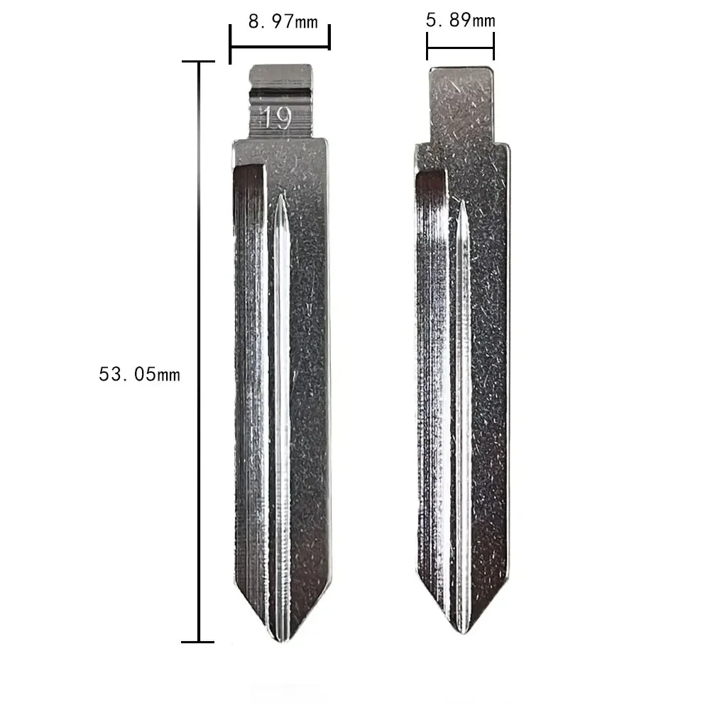 10pcs/lot 19# H75 FO-15D Key Blade NO.19 FO38 for Ford Lincoln Mercury In USA Remote Car Key Remote Blade