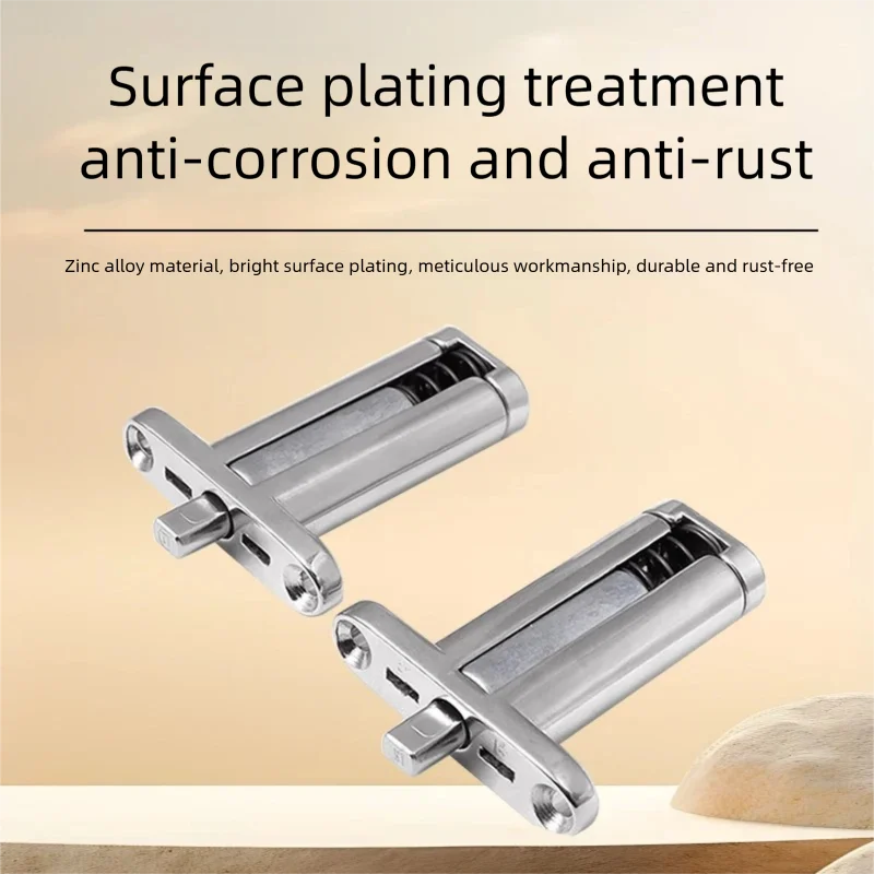 Hidden quick-install vanity cabinet door hinge makeup table top hinge with soft-close