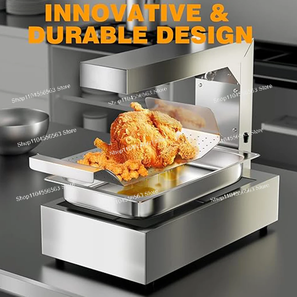 OT310 Commercial Countertop French Fry & Chip Warmer - Heat Lamp for Food Warming | Ideal for Quick Service Restaurants