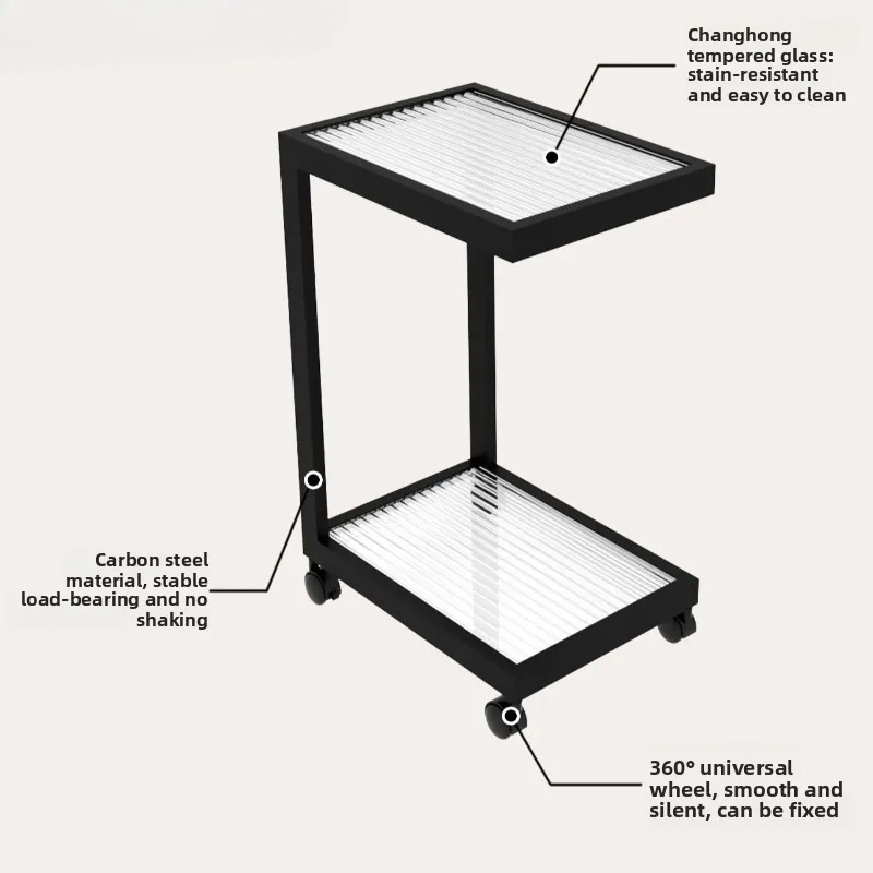 Washing Machine Shelf for Laundry, Slim Gap Storage Cart with Wheels, Rolling Utility for Bathroom Toilet, Metal Rustproof