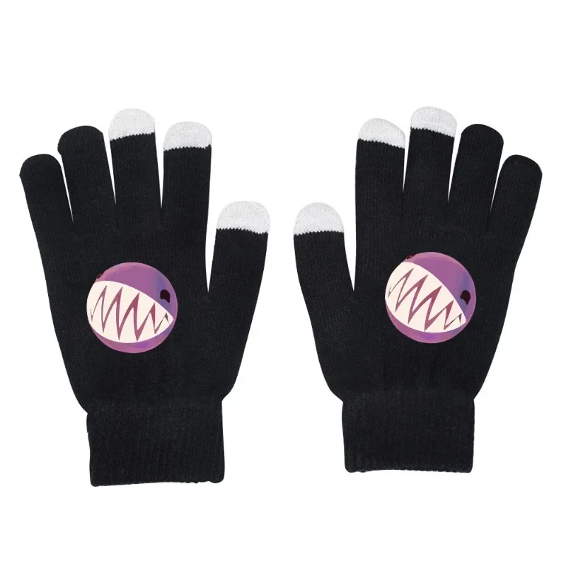 مذهلة قفازات السيرك الرقمية أنيمي الدافئة شاشة تعمل باللمس القفازات لطيف الكرتون غرزة قفازات متماسكة لعب بنين بنات تأثيري قفازات #5