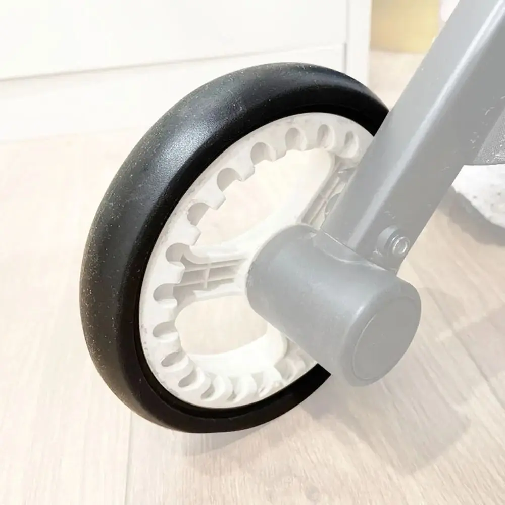 Rubber Stroller Wheel Tyre Silent Bearings Stroller Replacement Pushchair Wheel Tyre High-quality for Babyzenes Yoyo Yoya YuYu