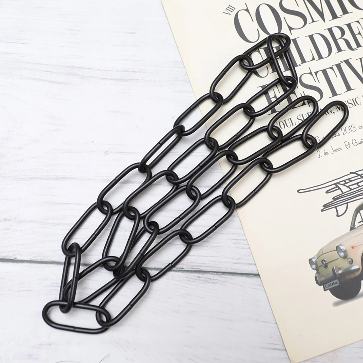 

1M 4Mm Thick Iron Durable 20Kg Load Bearing Hanging For Lamp Lighting Accessories Crystal Lamp Suspension Link Alloy Ceiling