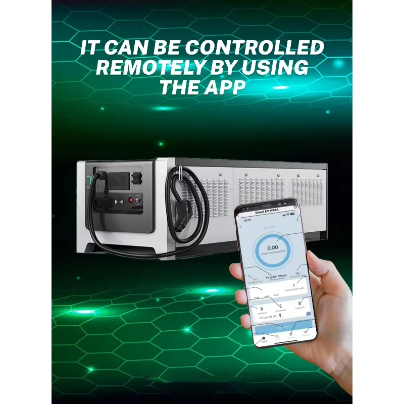 New Portable 141kWh DC EV Emergency Charging Station Rescue Charger Type 2 Interface 120kW Fast Charging Custom Logo