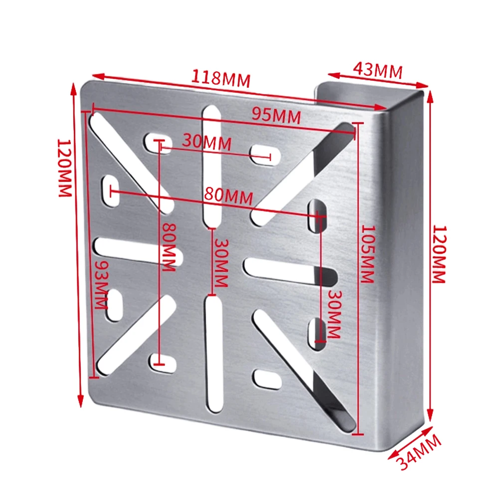 Heavy Duty Steel Corner Bracket For IP PTZ Cameras Wide Angle Monitoring Mount Fits Solo Cam Reolink= Trackmix Topic Aosu Mod