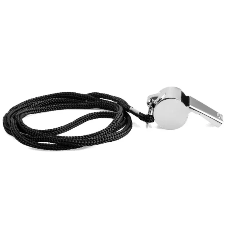 2er-Pack Sportpfeifen aus Edelstahl mit Umhängeband, pfeifen mit lautem, klarem Klang, ideal für Trainer, Schiedsrichter und Offizieller – Detail 7