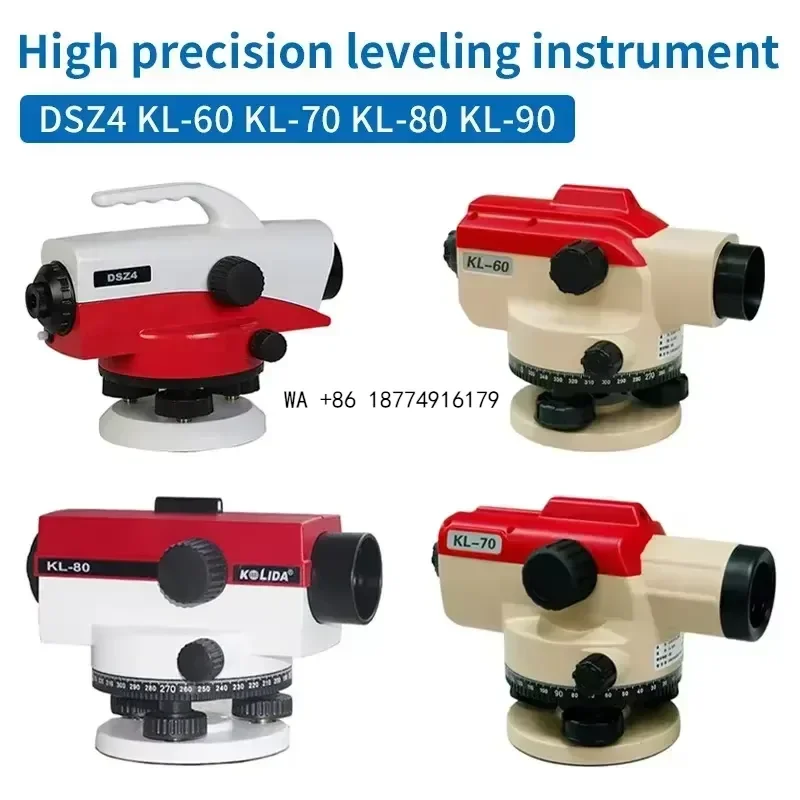 wmwmnu Kolida Leveling Instrument 32 Times Automatic Leveling Outdoor High Precision Engineering Measurement KL-90 Instrument