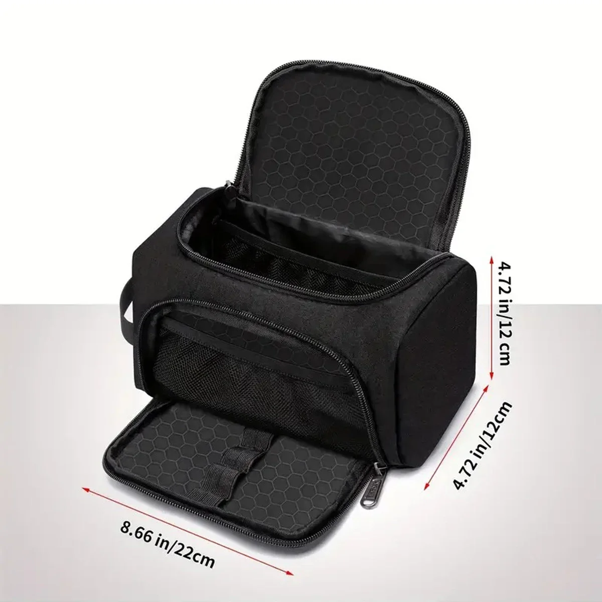 Extra-Large Multi-Purpose Pencil Case Durable Polyester Spacious Organizer for School Supplies & Makeup Portable Design forTeens