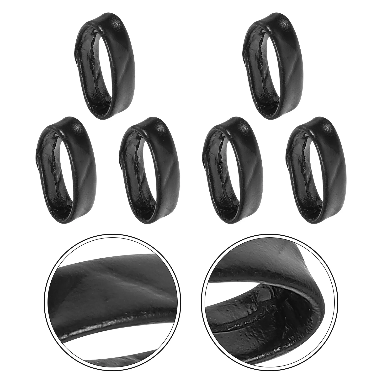 

6pcs Watch Band Loops 18mm 20mm 22mm Strap Rings Retainer Wristbands Repair Tools Durable Smooth