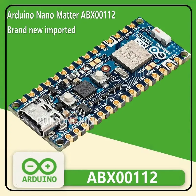 

Arduino Nano Matter ABX00112 MGM240SD22VNA M33 DSP FPU development board