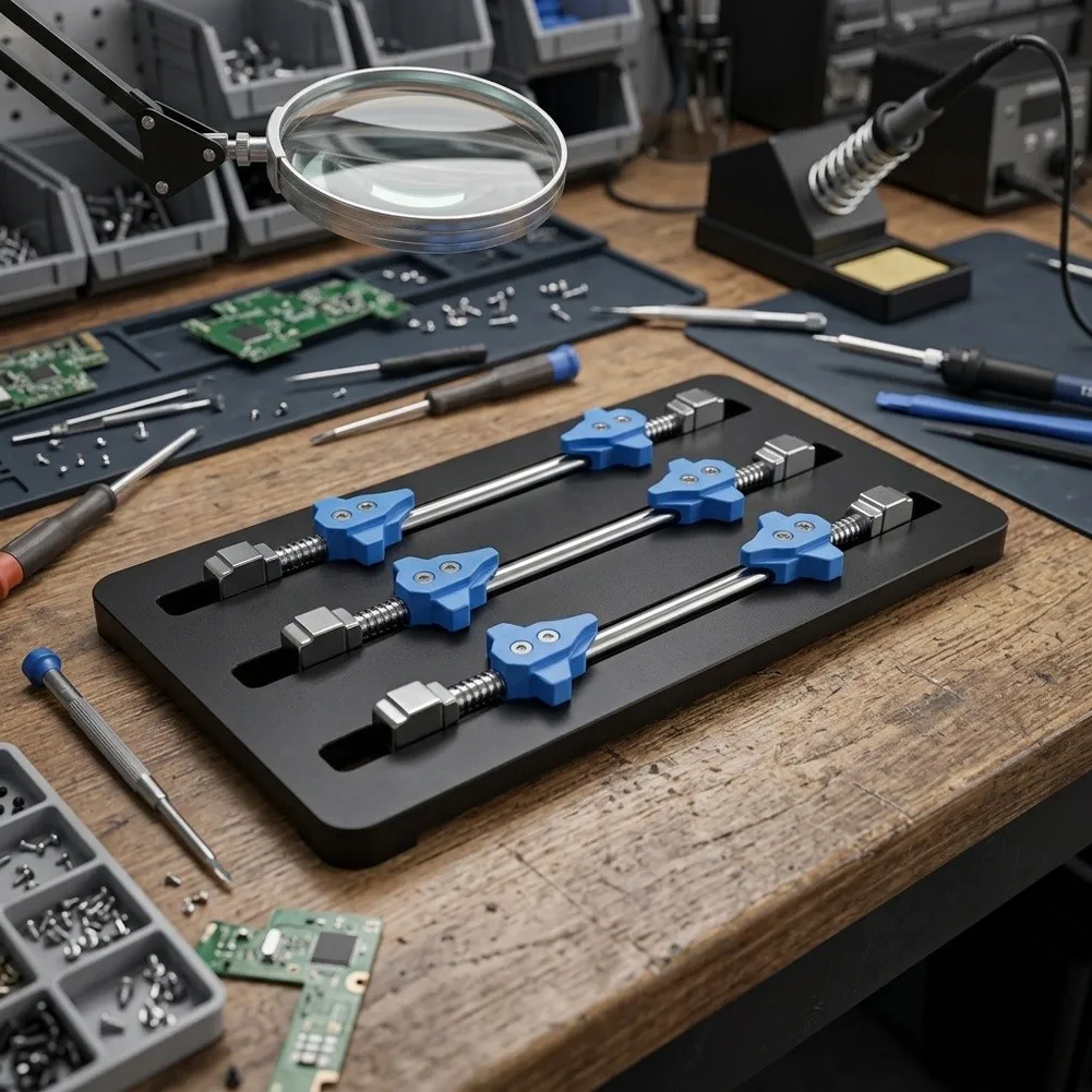for T33Pro Multi-function Soldering Fixture Clamp for Motherboard PCB Board Repair Workstation Metal Construction