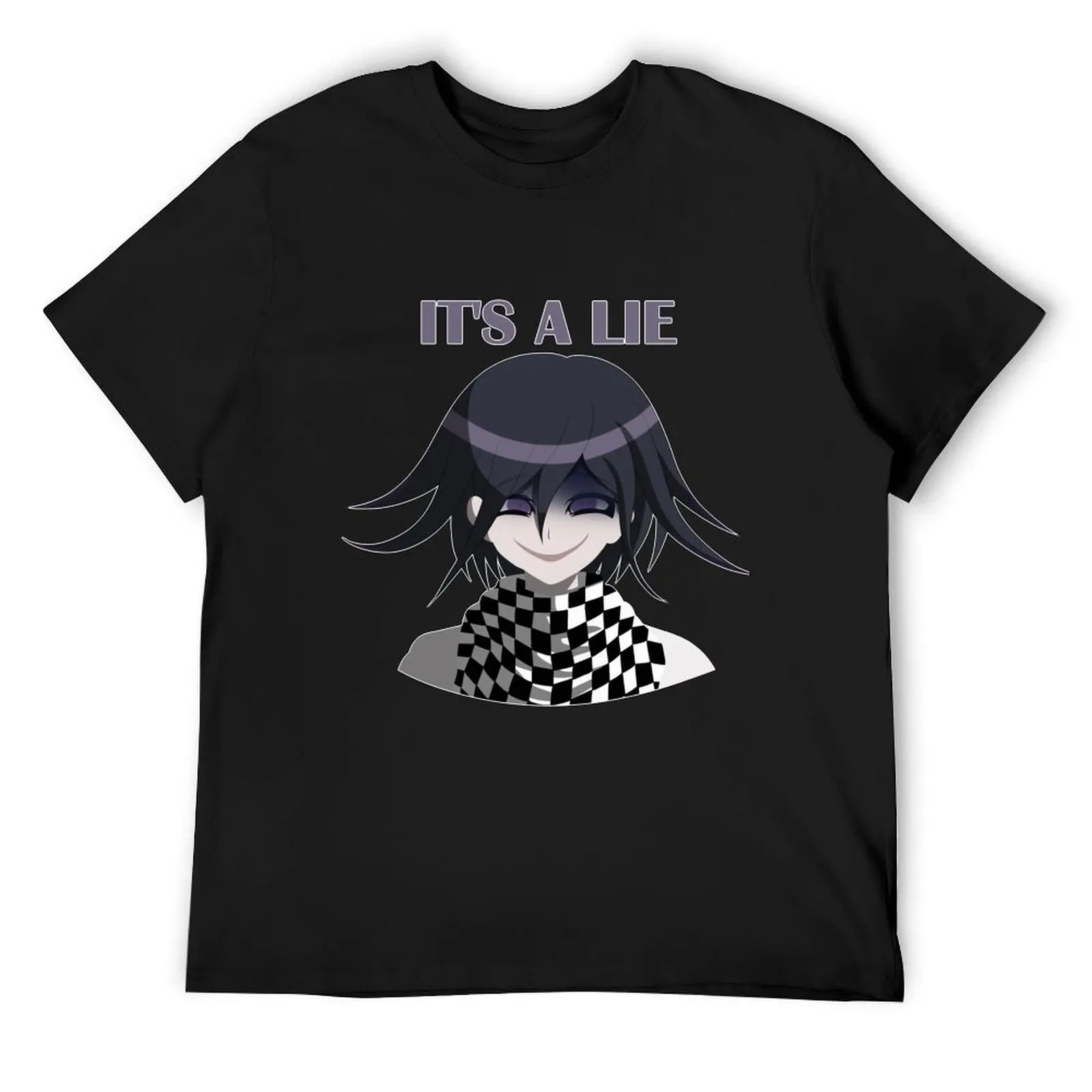 

Kokichi Oma - It's a Lie - NDRV3 T-Shirt boys animal print rapper graphic tees quick drying tees mens graphic t-shirts funny