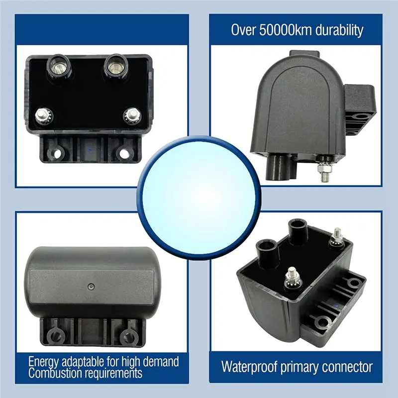Ignition Coil Replacement 31614-83A Pack For Low Rider 883 900 1200 Roadster Super Glide Dyna Road King Softail Fat Boy