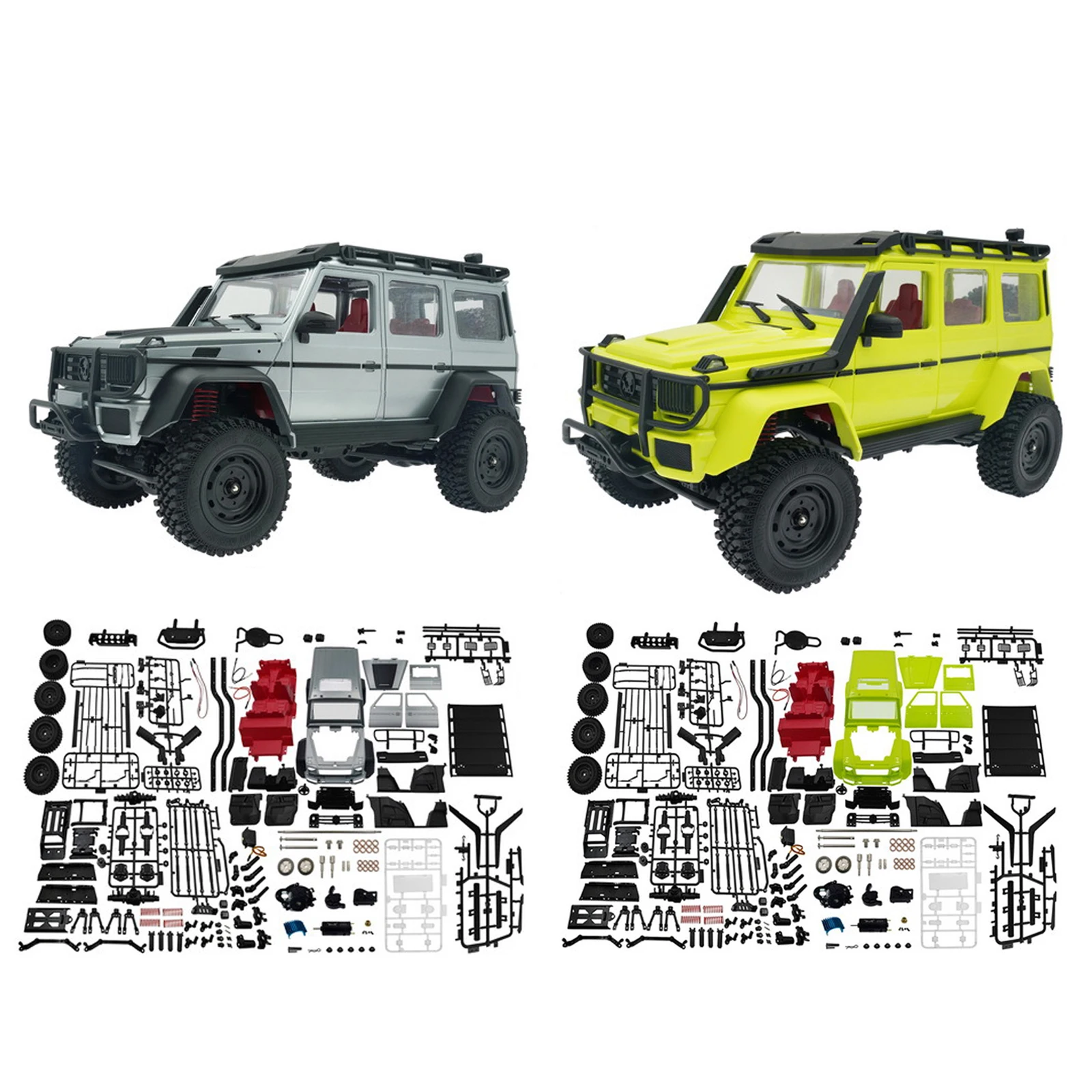 New 1/12 2.4G 4WD RC Crawler Car for G500 MN86KS Remote control Truck RC Auto Unassembled DIY Off Road car models Xmas gifts