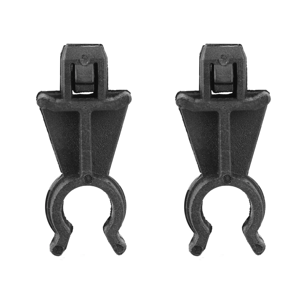 2pcs Hood Support Rod Clip 65722-EB300 Retainer For Nissan Dualis J10 Qashqai/Qashqai+2 J10 2006-2013/Navara D40