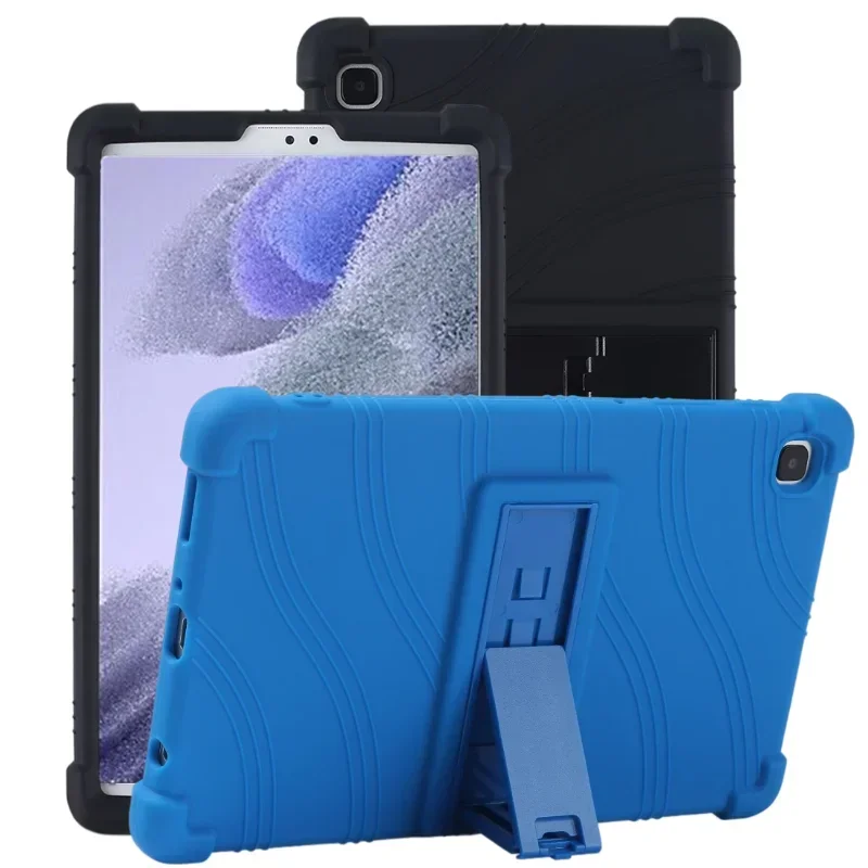 Cornors Silicon Cover with Kickstand For Funda Samsung Galaxy Tab A7 Lite 8.7