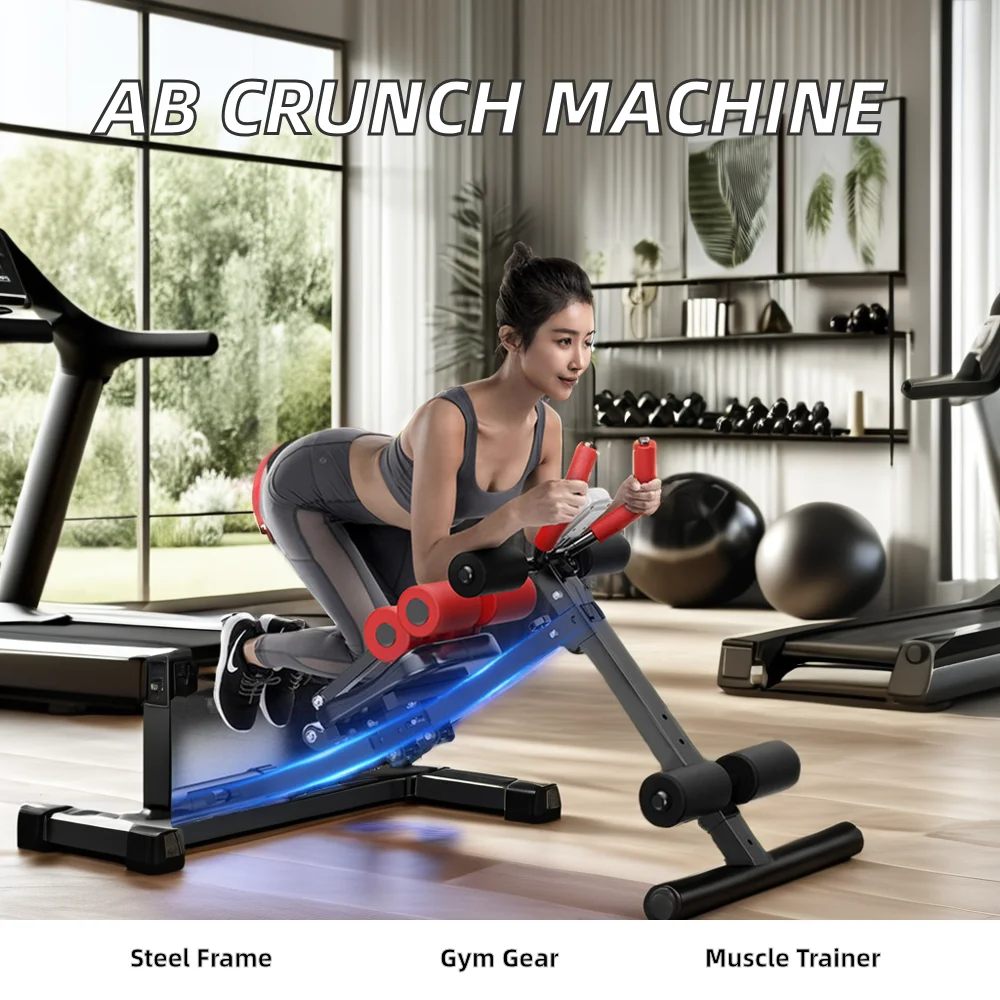 

Household Multifunctional Abdominal Trainer Auxiliary Ab Roller Crunch Equipment