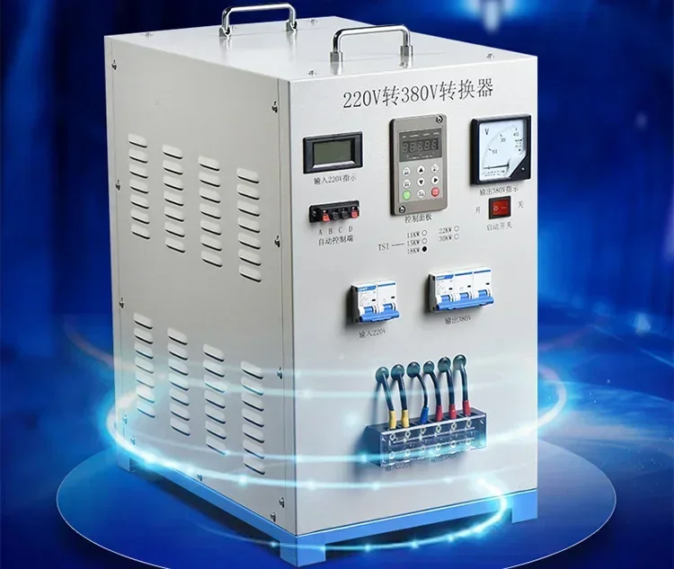 

Voltage Converter From Single Phase to 3 Phase 220v Transformer 220v to 380v to 220v Voltage Converter