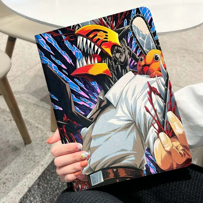 Chainsaw Man Anime Akd Denji For Xiaomi Redmi Mi Pad 2 4 5 6 6s 7 8 11 12.5 12.4 11.2 8.7 SE Pro Plus Max Cover Tablet Case