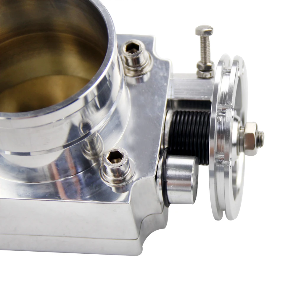 WLR RACING - NEW THROTTLE BODY 70MM THROTTLE BODY PERFORMANCE INTAKE MANIFOLD BILLET ALUMINUM HIGH FLOW WLR6970 images - 6