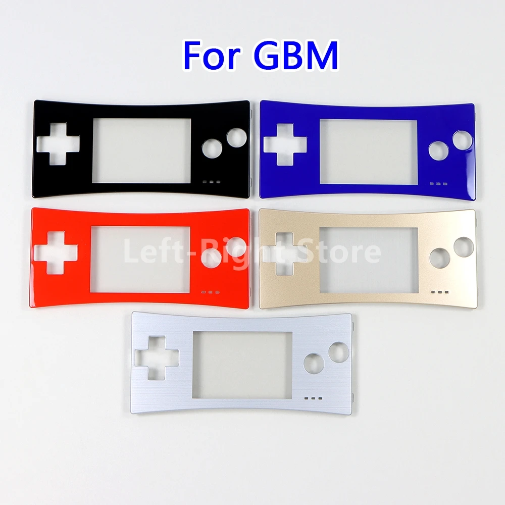 1PC Per Game Boy Micro Cover Fashion Style Front Faceplate Cover per GBM Gameboy System Shell Case