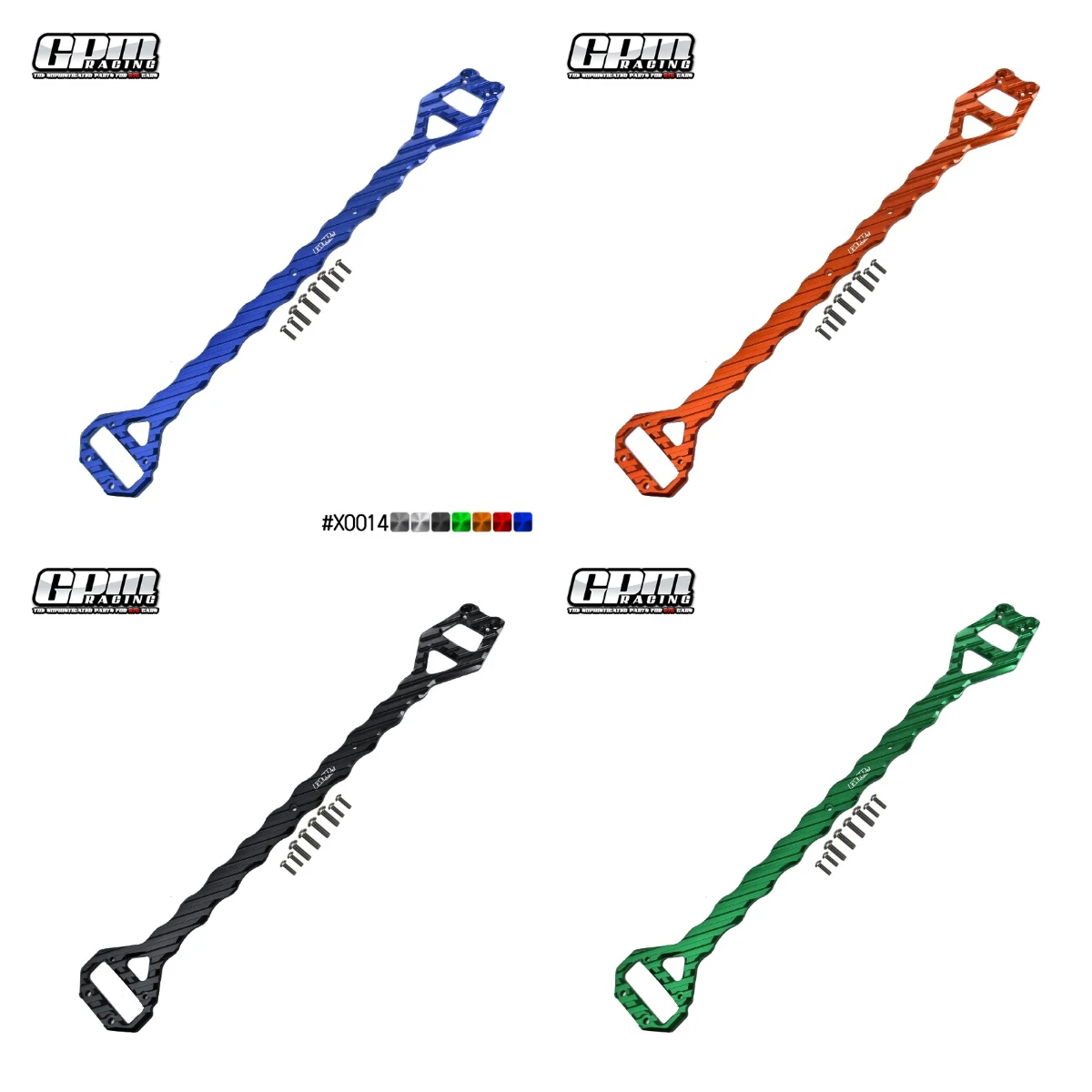 

GPM TRAXXAS XO-01 Алюминиевый подшасси (толщина 5 мм)