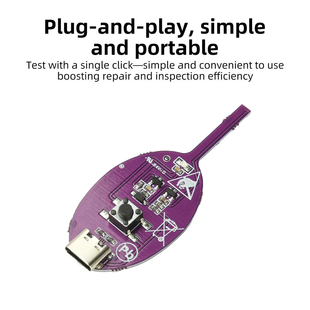 W01 T005 Hochpräziser elektromagnetischer Induktanztester, Spulendetektor für die Reparatur von Mobiltelefon- und Computer-Motherboards – Detail 4