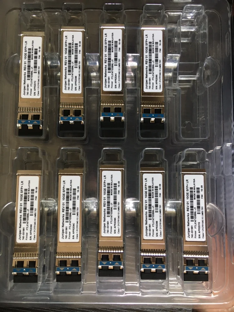 

Juniper 740-031981 SFP + 10GE-LR Juniper FTLX1471D3BNL-J 10 000 мегапикселей, одномодовый