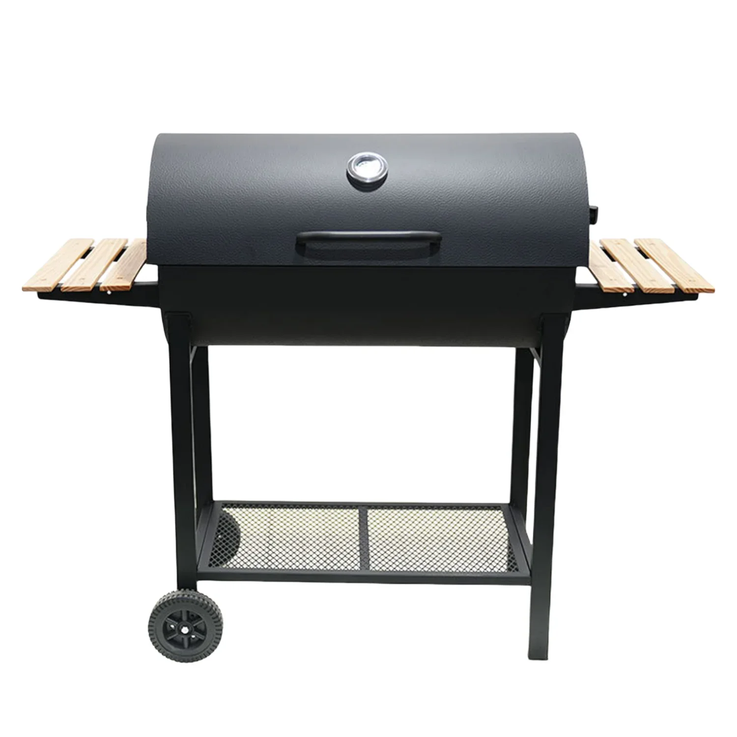 New Double Side Deck Large Charcoal Smoker Grill