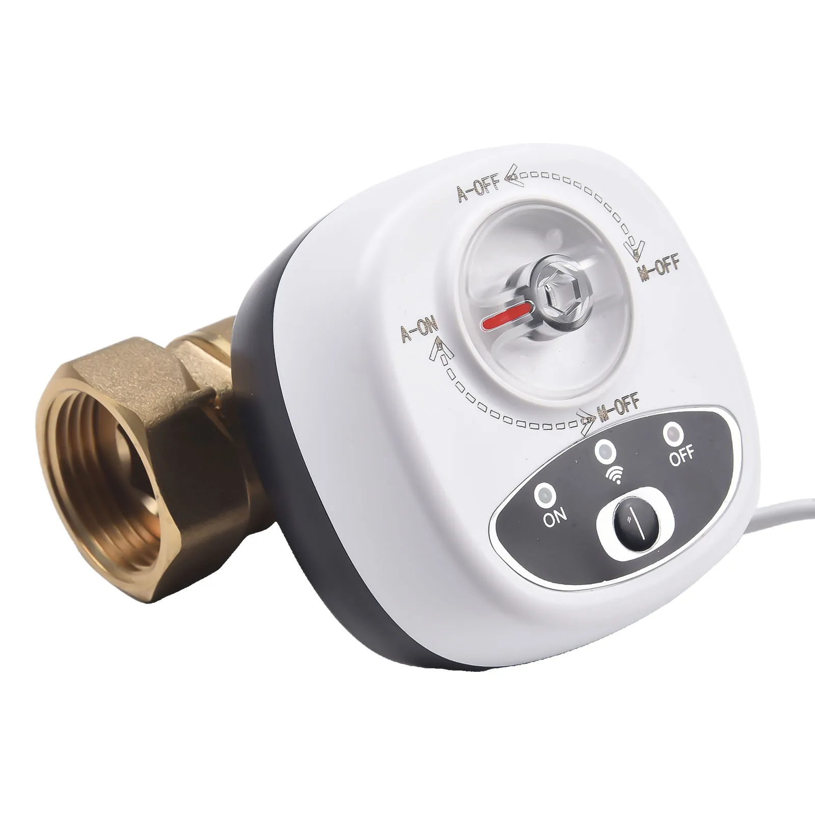 WiFi Enabled Water and Gas Shutoff Valve for DN15/DN20/DN25 Pipes Mobile App Control Voice Control Compatibility