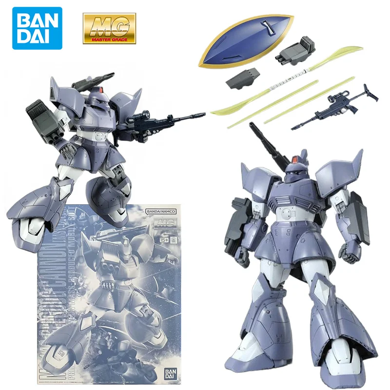 Bandai Namco PB MG 1/100 MS-14C Gelgoog Cannon MSV Color 20Cm Anime Original Action Figure Gundam Model Kit Toy Gift