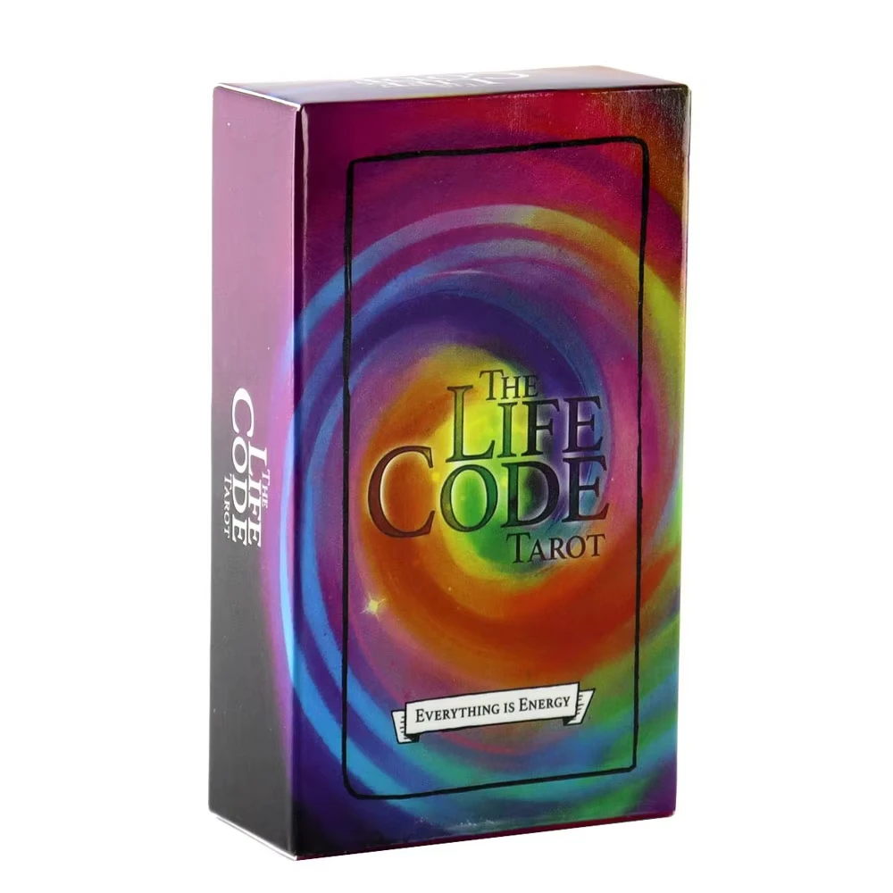 بطاقة الحياة رمز التارو أوراكل النسخة الإنجليزية الكاملة بطاقة لعب سطح السفينة العرافة #4