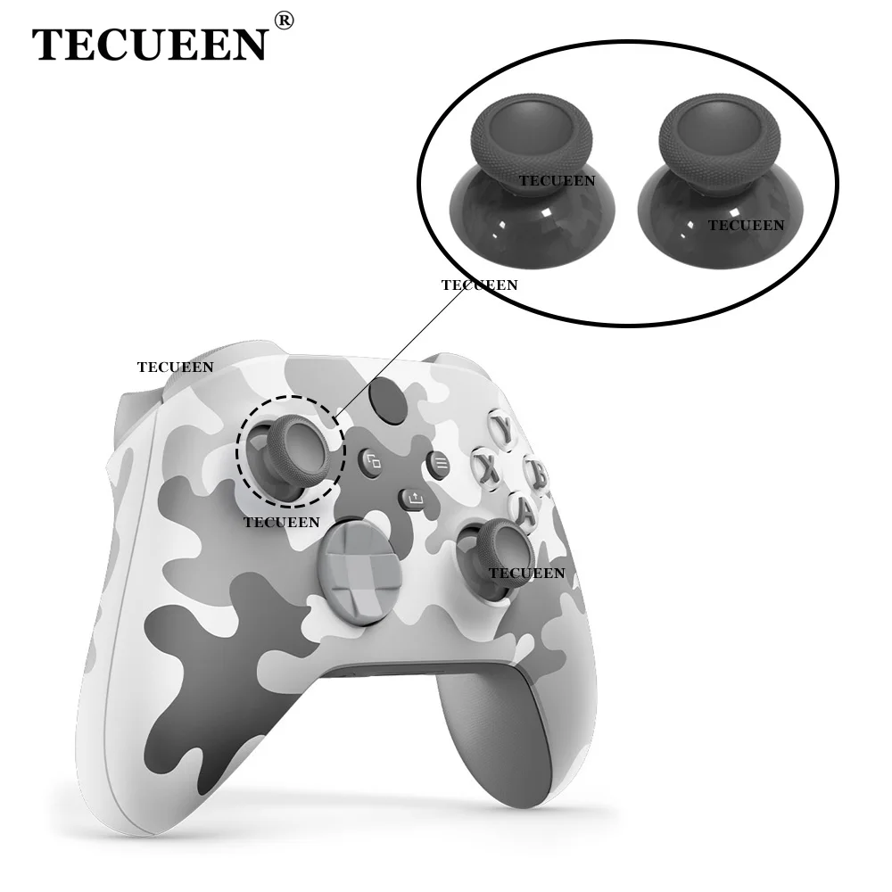 

2pcs Thumb Stick Grips for Xbox Series X/S Controller Arctic Camo Thumbsticks Replacement Rocker Buttons Analog Joystick Caps