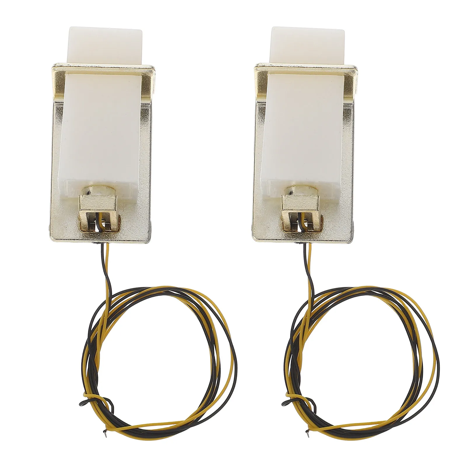 

2Pcs Miniature Dollhouse Wall Sconce LED Lighting Kit Tiny House Decor Realistic Mini Lamp for Crafts Dollhouse Miniature