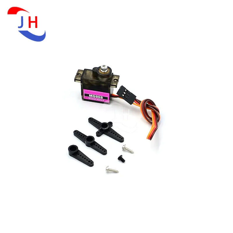 1Pcs New MG90S Gear Digital 9g Servo SG90 For Rc Helicopter Plane Boat Car MG90 9G Trex 450 RC Robot Helicopter 180/360 Degrees