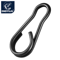 40pcs Quick Change Clips Carp Fishing Snap Duo Lock Snap Fishing Swivel Rigging Link Stainless Steel Fishing Accessories