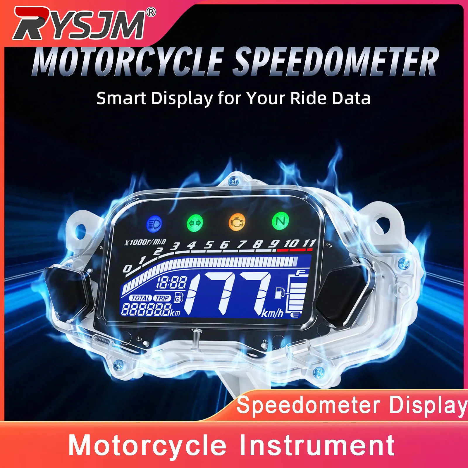 Digital Panel Speedometer Motorcycle Tachometer For Honda Titan 160 Ex 2016 2017 Cg 160 Fan/Load 160 2018 2019 2020