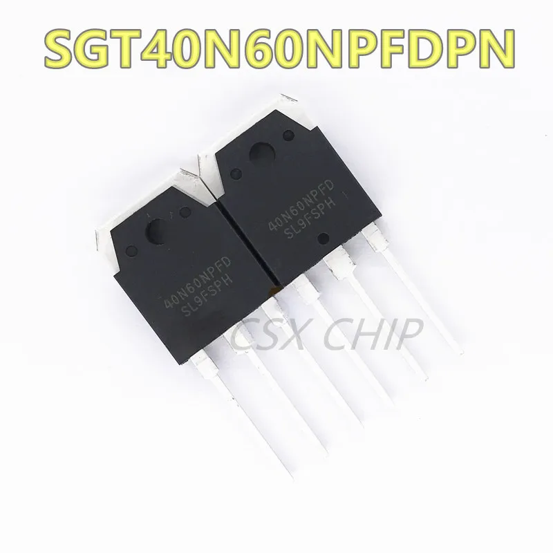 100% New Imported Original SGT40N60NPFDPN SGT40N60NPFD 40N60NPFD SGT40N60FD2PN 40N60FD2 TO-247 IGBT Tube 40A 600V