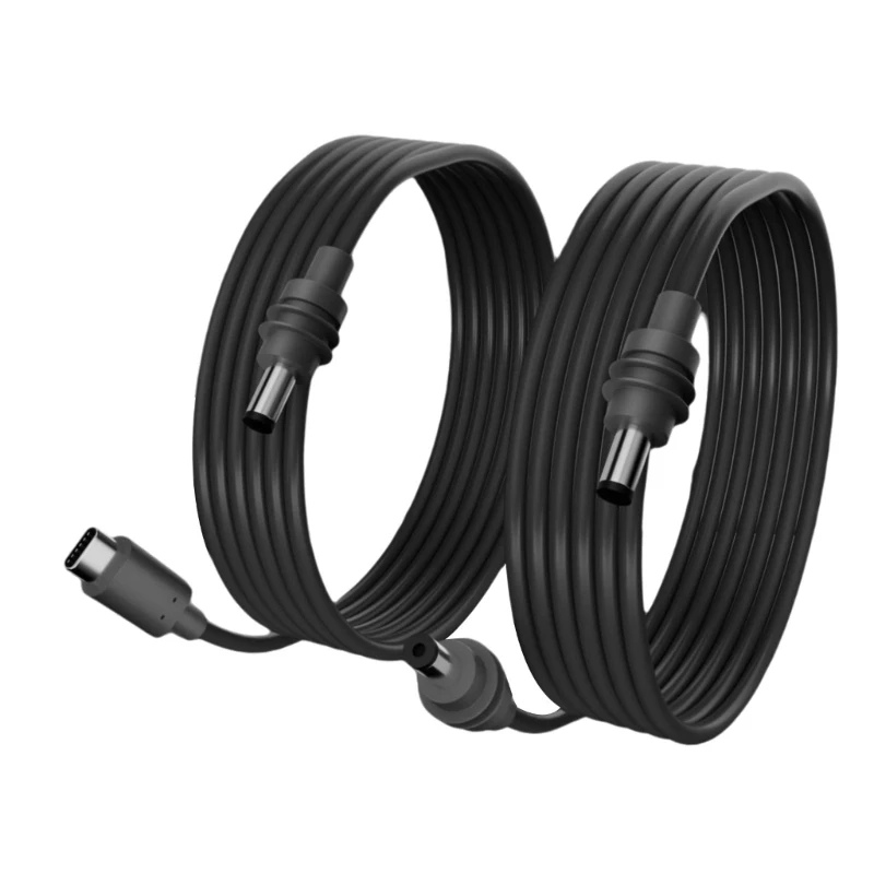 

Mini TypeC DC5521 Weatherproof Electrical Cord for Secure Outdoor Power Supply, Flexible Installation DC5.5x2.1mm