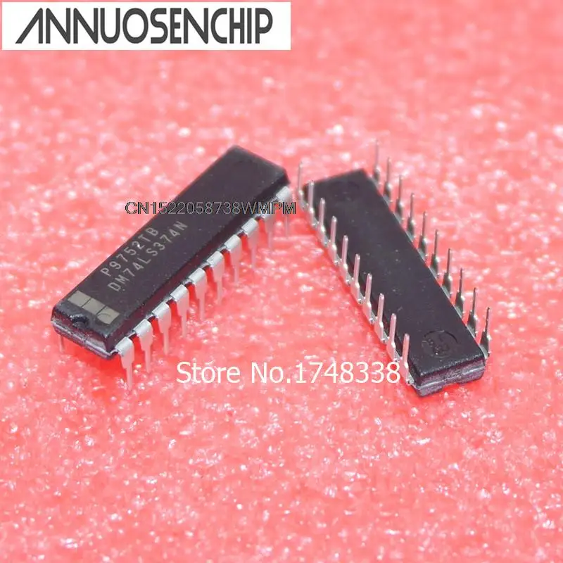 10PCS New and Original 74LS374N  SN74LS374N HD74LS374P DIP-20 DM74LS374N